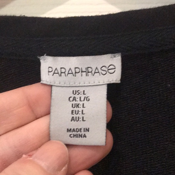 3/$20 Pullover Black Sweater - Picture 2 of 4